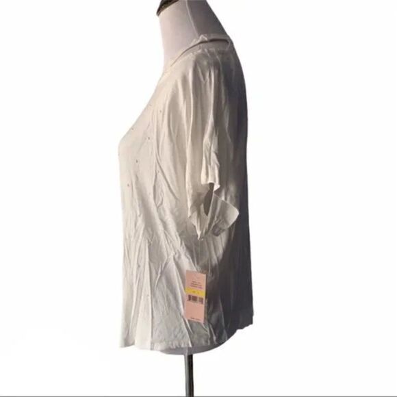 🆕 Nanette Lepore Women’s “Modern Glam” Top size M - Picture 2 of 8